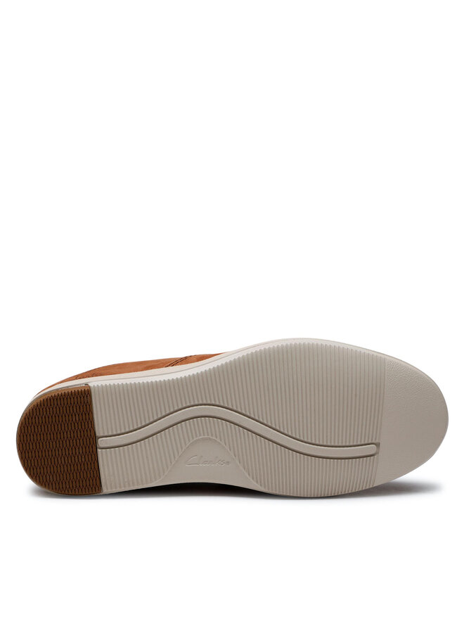 Clarks Halbschuhe Clarks Bratton Slip 261649937 Braun
