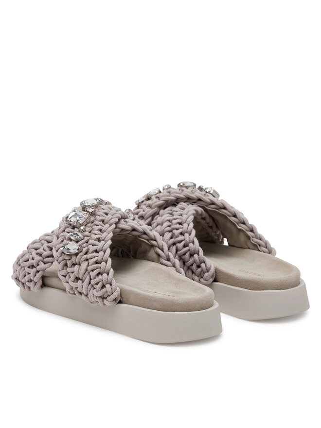 Inuikii Чехли Inuikii Woven Stones 70104-106 Сив