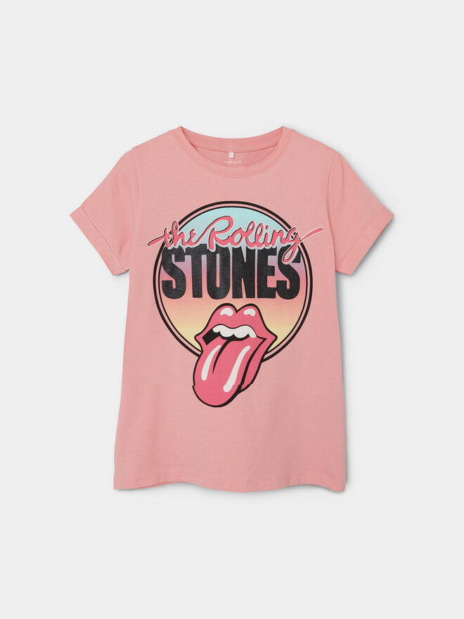 NAME IT NAME IT T-Shirt Maxa 13227641 Ροζ Regular Fit