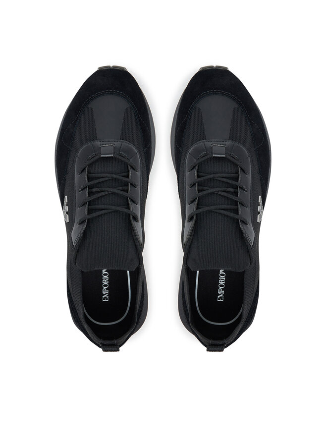 Emporio Armani Сникърси Emporio Armani EM003739 AF19724 MC005 Черен