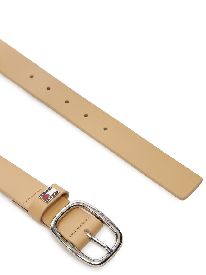 Tommy Jeans Ženski pas Tommy Jeans Tjw Oval 3.0 AW0AW15836 Écru