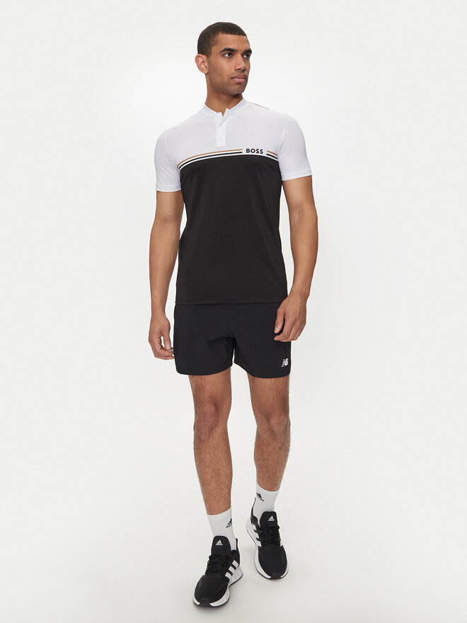 BOSS Boss Poloshirt Pariq MB 6 50519864 Schwarz Slim Fit
