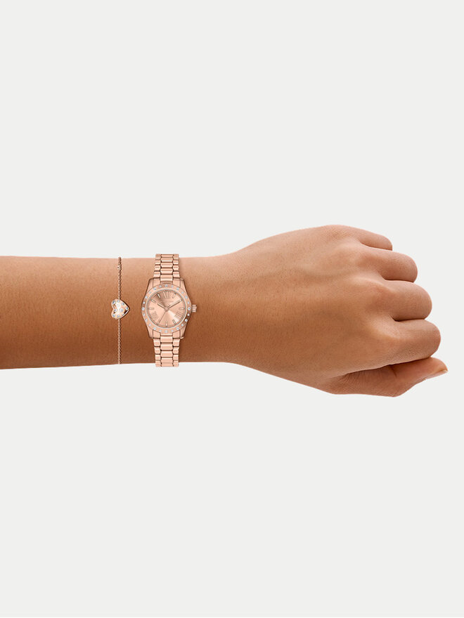 Michael Kors Uhr und Armband Set Michael Kors Lexington Set MK4994SET Rosa