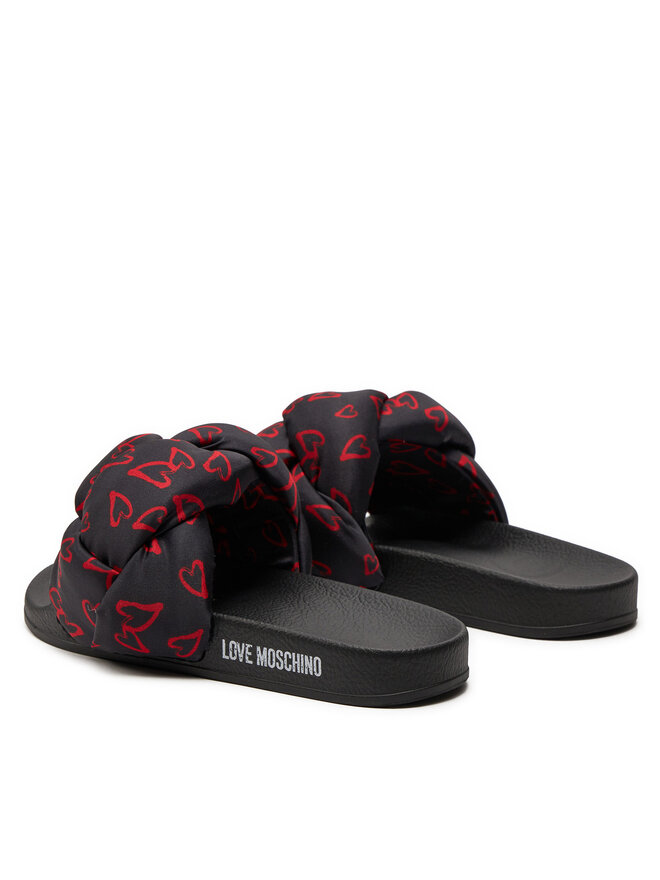 LOVE MOSCHINO Παντόφλες LOVE MOSCHINO JA28312G0IIW100A Μαύρο