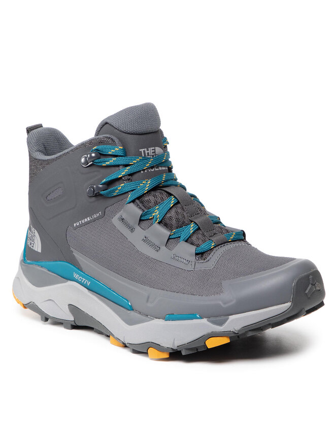 The North Face Trekingová obuv The North Face Men's Vectiv Exploris Mid Futurelight NF0A4T2U0Z11 Šedá