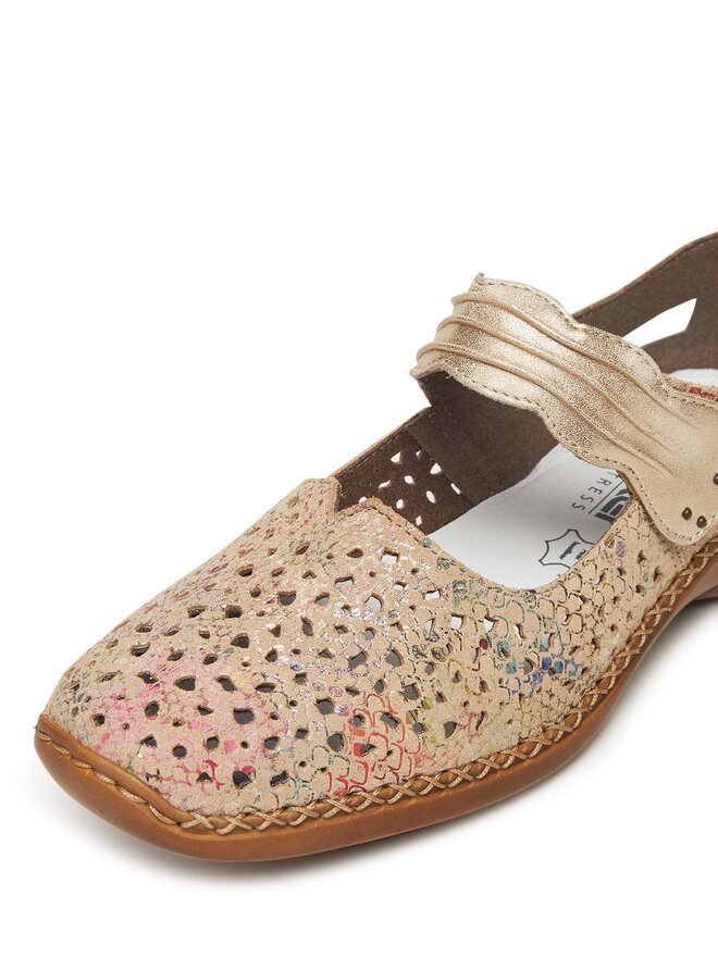 Rieker Pantofi Rieker 41399-92 Bej