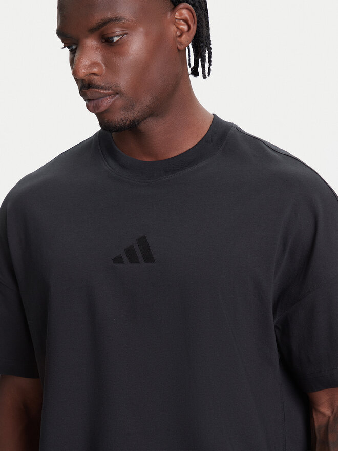adidas adidas Marškinėliai ALL SZN IY4150 Juoda Loose Fit