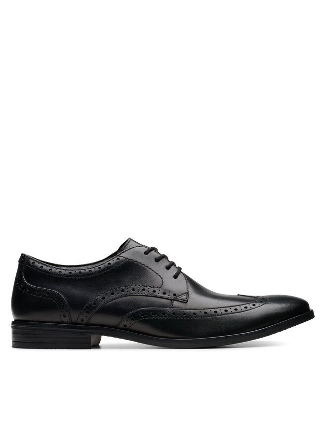 Clarks Īsi apavi Clarks Brandon Limit 26178490 Melns
