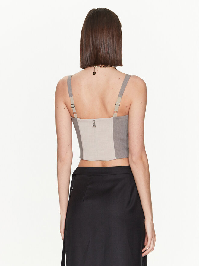 Patrizia Pepe Patrizia Pepe Топ 8C0589/A215-F1PZ Бежевий Slim Fit