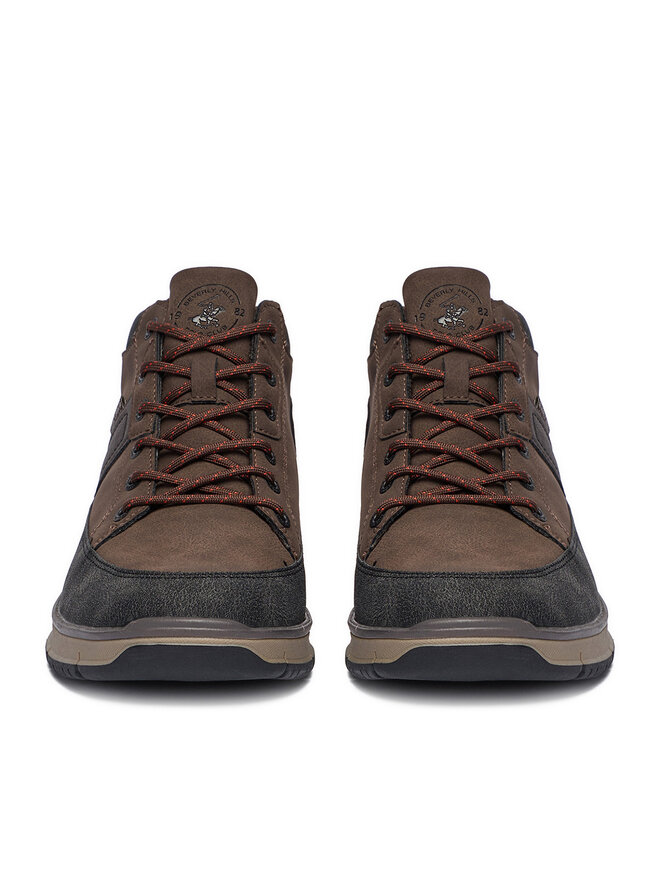 Beverly Hills Polo Club Schnürschuhe Beverly Hills Polo Club CEO-24AC595 Braun