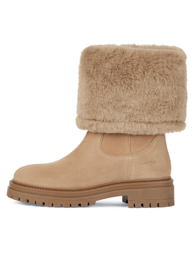 Geox Členková obuv Geox D Iridea D04HRM 022BH CS65A Hnedá