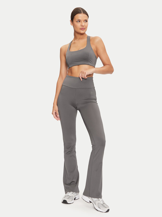 Calvin Klein Calvin Klein Бюстгальтер-топ Support 00GWF4K171 Сірий
