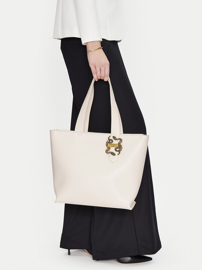 Just Cavalli Bolso Just Cavalli Iconic Snakes 78RA4BA5 ZSA89 Blanco