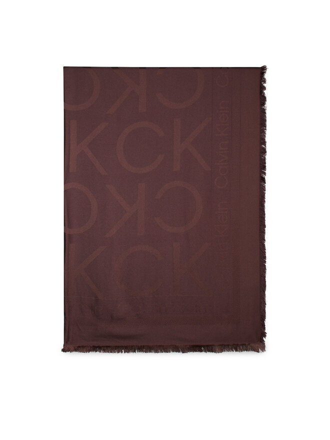 Calvin Klein Chusta Calvin Klein K60K612708 Brązowy