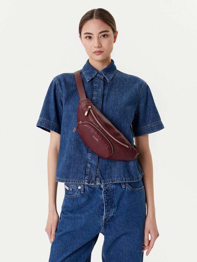 Liu Jo Borsetă Liu Jo Esc M Bumbag AF5162 E0538 Vișiniu