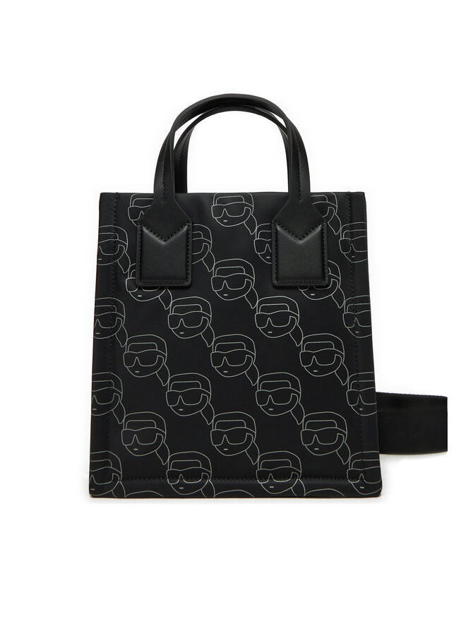 KARL LAGERFELD Handtasche KARL LAGERFELD A1W30130 Schwarz