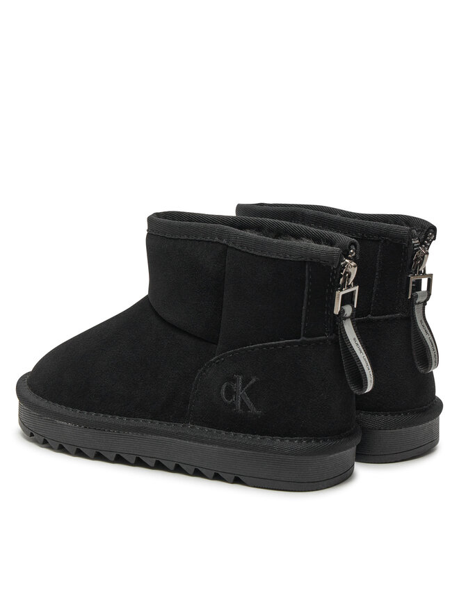 Calvin Klein Jeans Апрески Calvin Klein Jeans Fur Boot V3A5-81036-0187 S Черен