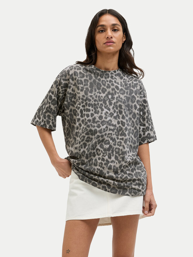 JJXX JJXX Футболка Andrea 12284102 Сірий Loose Fit