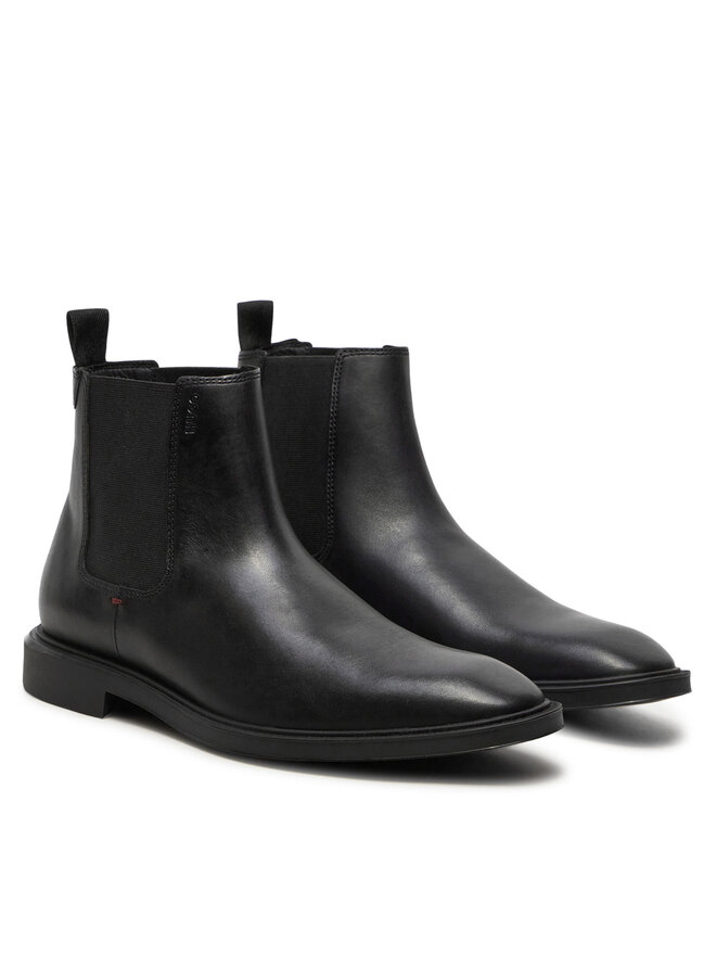 HUGO Klassische Stiefeletten Hugo Gryff 50529072 Schwarz