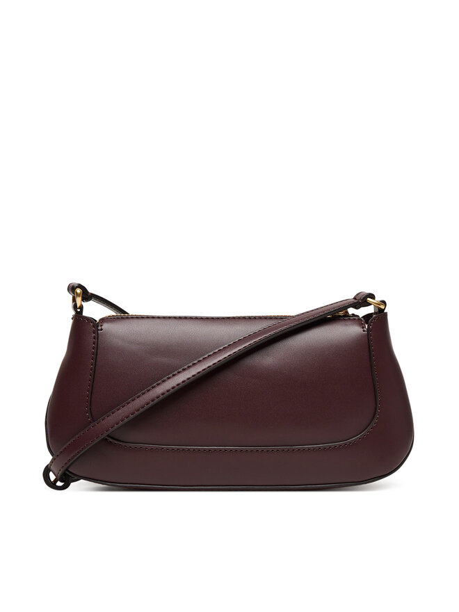 Calvin Klein Handtasche Calvin Klein Hardware Zip Crossbody LV04F1046G Dunkelrot
