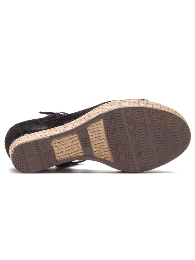 Espadryle Tamaris 1-28062-22 Czarny | eobuwie.com.pl
