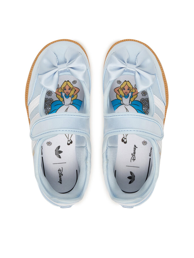adidas Балетки adidas Disney Samba Jane IH1755 Блакитний