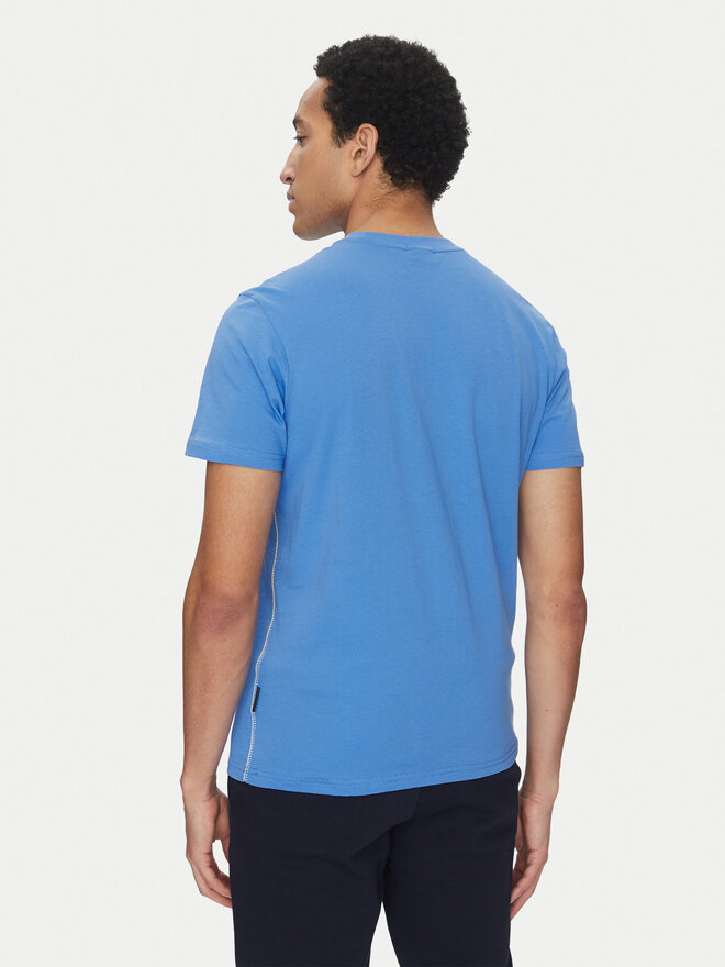 Napapijri Napapijri Majica S-Aylmer NP0A4HTO Modra Regular Fit