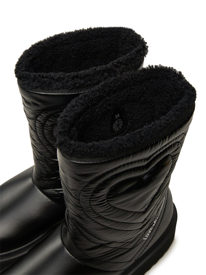 LOVE MOSCHINO Schneeschuhe LOVE MOSCHINO JA24286L0LIN600A Schwarz