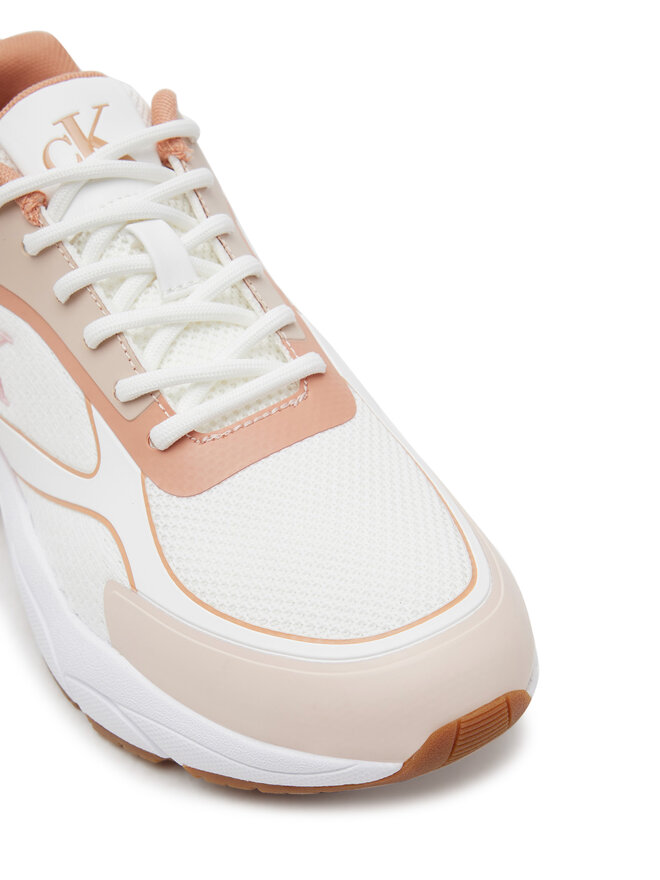Calvin Klein Jeans Zapatillas Calvin Klein Jeans Retro Tennis Knit Mg YW0YW01887 Blanco