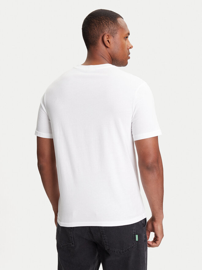 United Colors Of Benetton United Colors Of Benetton Camiseta 3I1XU10A4 Blanco Relaxed Fit