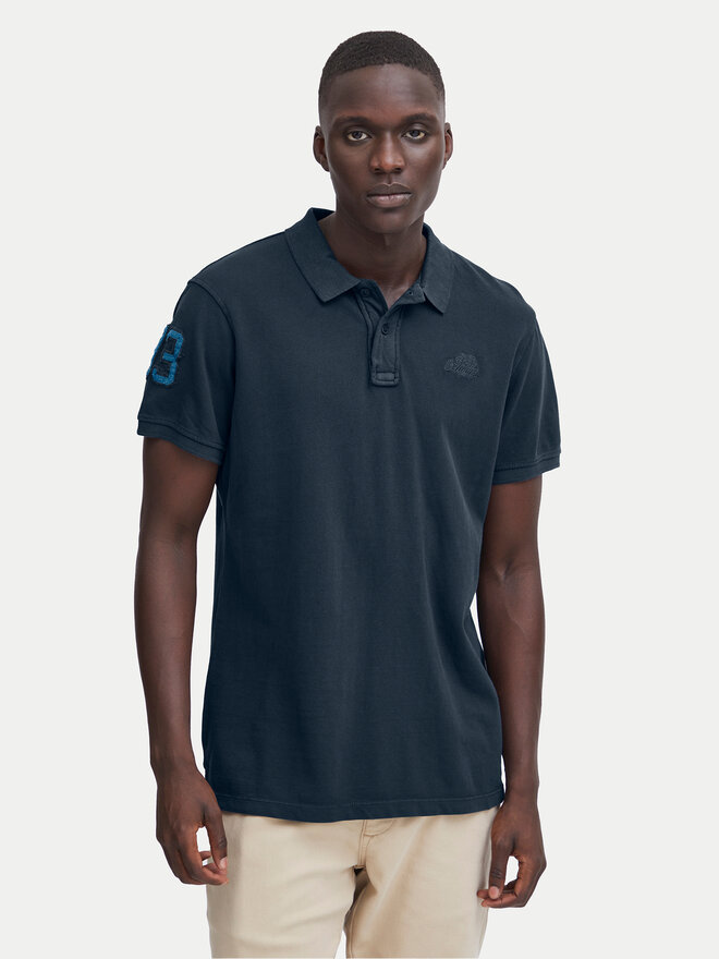 Blend Blend Poloshirt 20716468 Dunkelblau Regular Fit