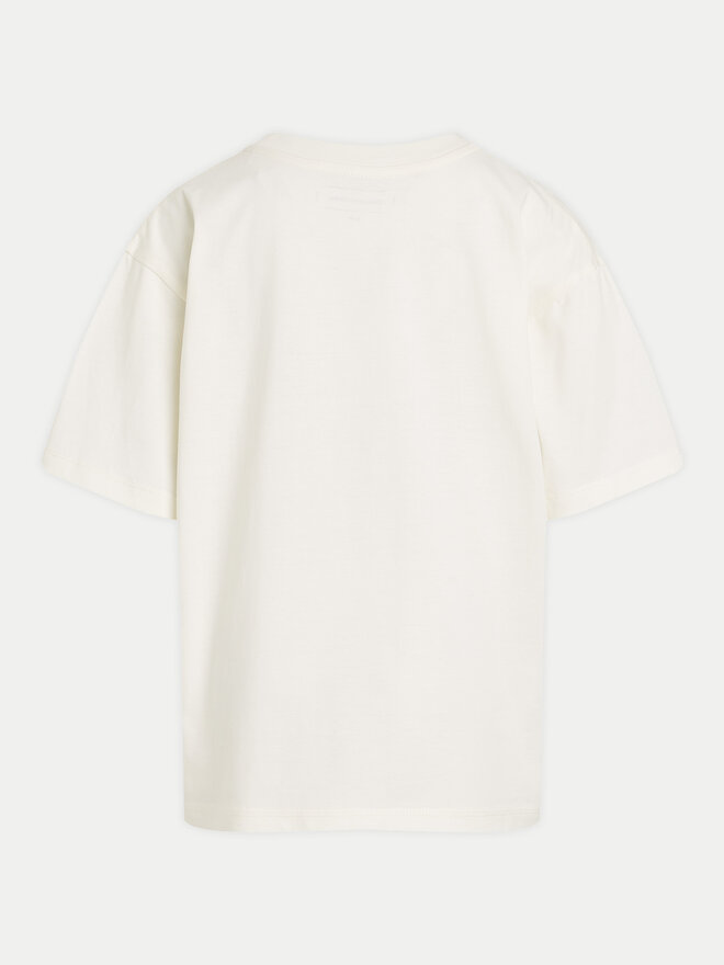 Calvin Klein Jeans Calvin Klein Jeans T-Shirt Bold Graphic IB0IB02448 Écru Relaxed Fit