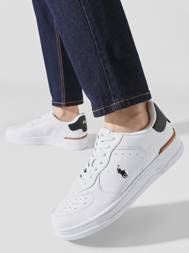 Polo Ralph Lauren Sneakersy Polo Ralph Lauren Masters Crt 809891791003 Bílá