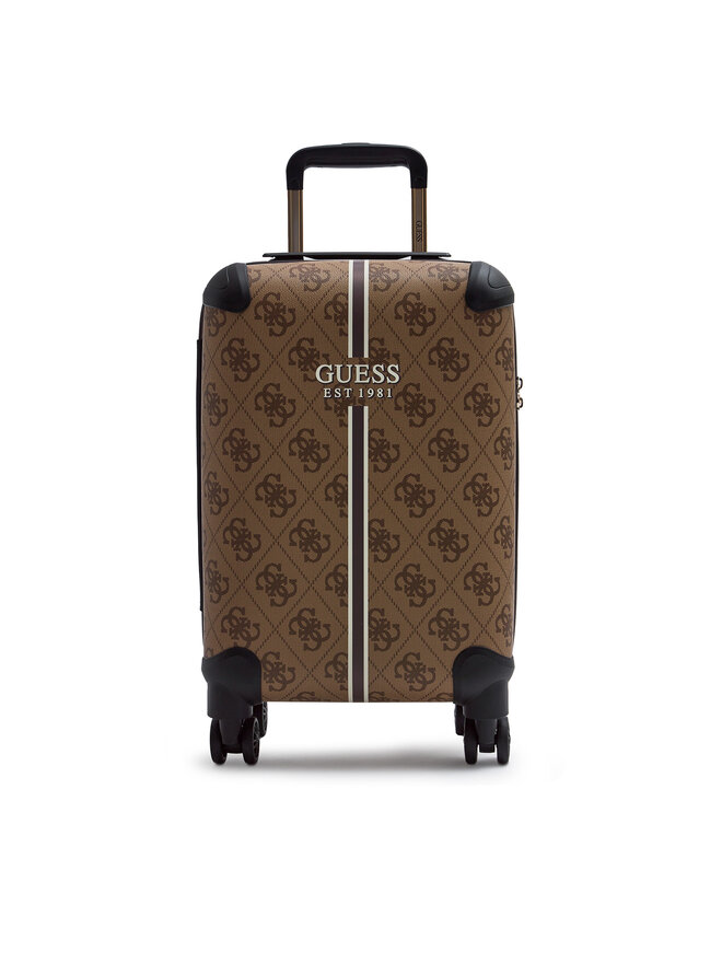 Maleta de cabina Guess Kallisto TWB760 49830 Beis zapatos.es