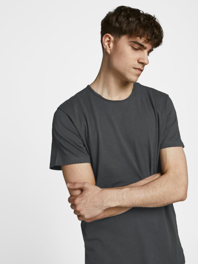 Jack&Jones Jack&Jones Marškinėliai Basher 12182498 Pilka Regular Fit