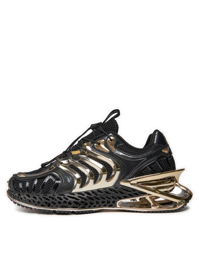 Plein Sport Tenisice Plein Sport The Thunder Stroke Gen.X.02. FACS USC0434 STE003N Crna