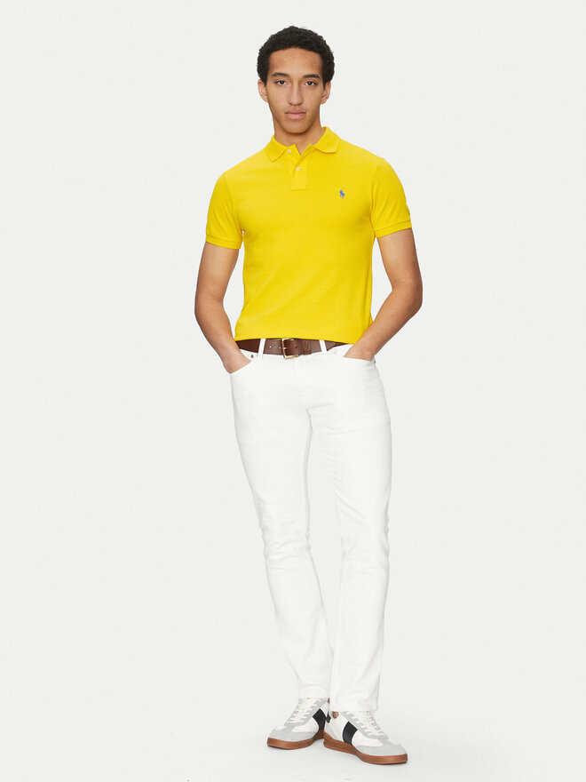 Polo Ralph Lauren Polo Ralph Lauren Поло 710536856446 Жовтий Slim Fit