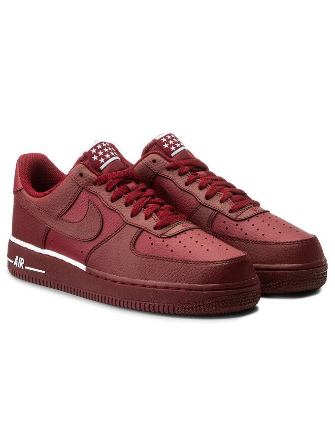 Air force 1 dunkelrot online