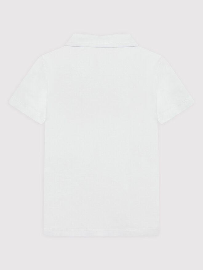 Guess Guess Polo N2GP03 KAPY0 Λευκό Regular Fit