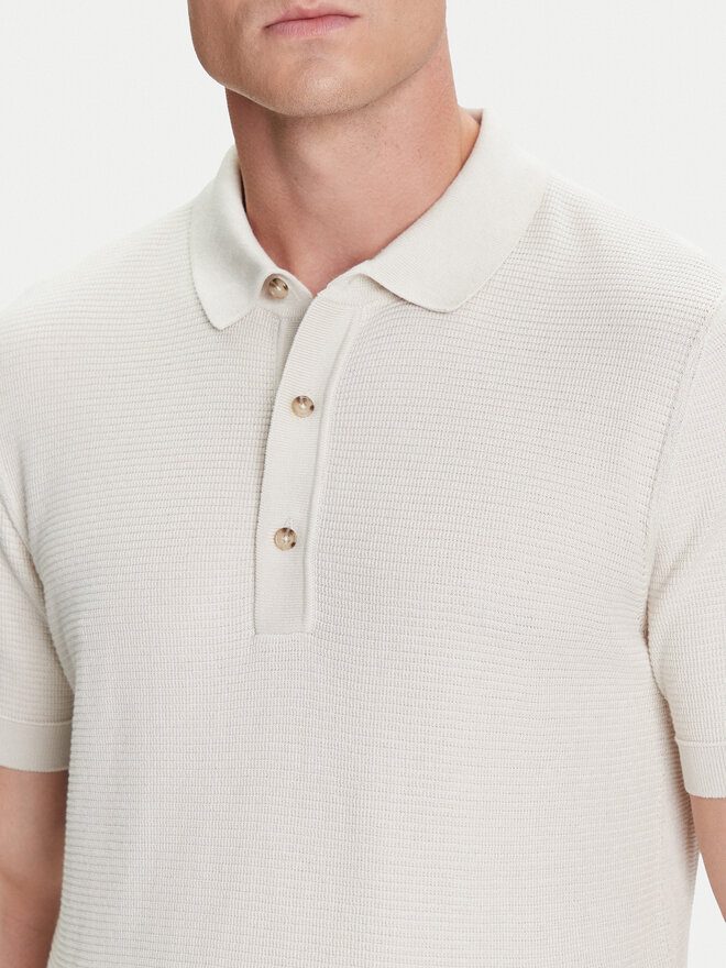 BOSS BOSS Polo H-Iannotti 50543148 Beis Regular Fit