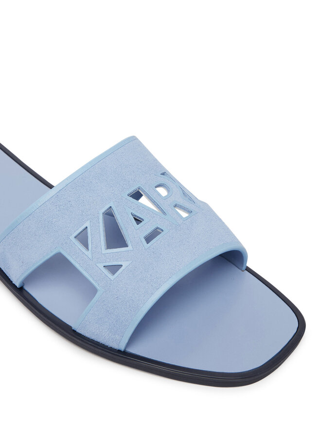 KARL LAGERFELD Pantoletten KARL LAGERFELD Skoot III KL80407C Blau