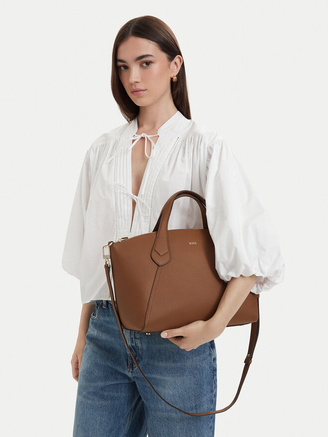 BOSS Сумка BOSS Lenah M 50563396 Коричневий