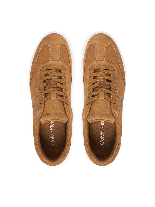 Calvin Klein Sneakers Calvin Klein Low Prof Cupsole Wt Su HM0HM02201 Hellbraun