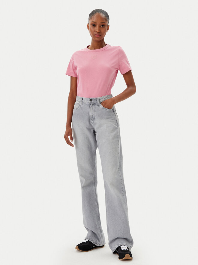 BOSS BOSS Camiseta C_Elogo_21 50540260 Rosa Slim Fit