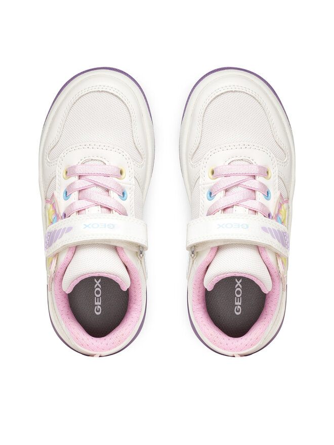 Geox Sneakers Geox J Sketlite Girl J65NWB 0EWBC C0406 D Weiß