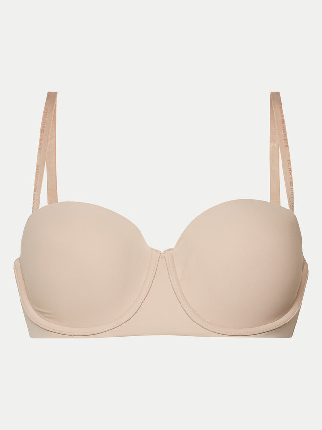 Tommy Hilfiger Tommy Hilfiger Bardotė liemenėlė UW0UW05378 Smėlio