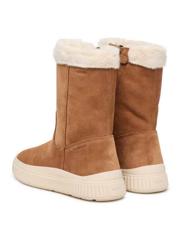 Geox Botas altas Geox J Laquinny Wpf J56NFB 00022 C6627 D Marrón