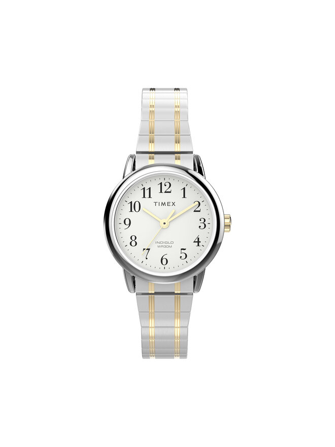 Timex Hodinky Timex Easy Reader TW2W52500 Stříbrná