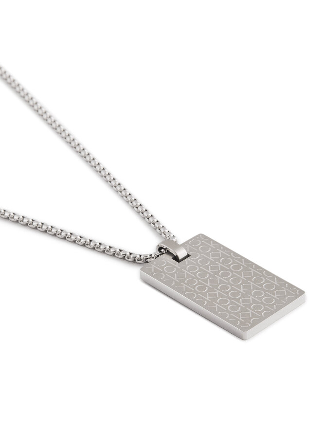 Calvin Klein Naszyjnik Calvin Klein 35000404 Srebrny