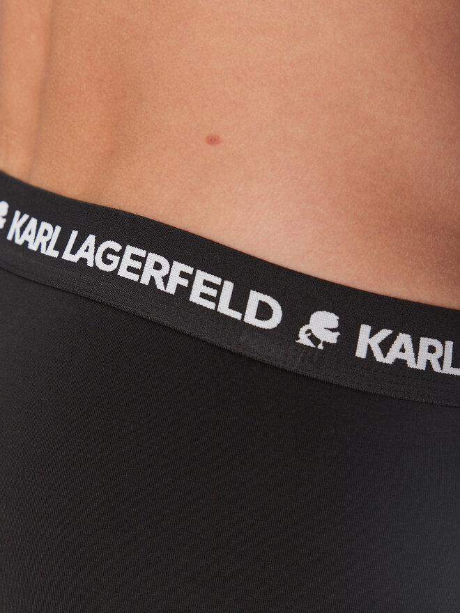 KARL LAGERFELD KARL LAGERFELD 5 darab boxer A1M47082 Fekete